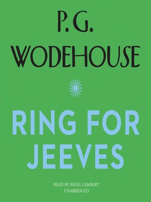 cover image of Ring for Jeeves